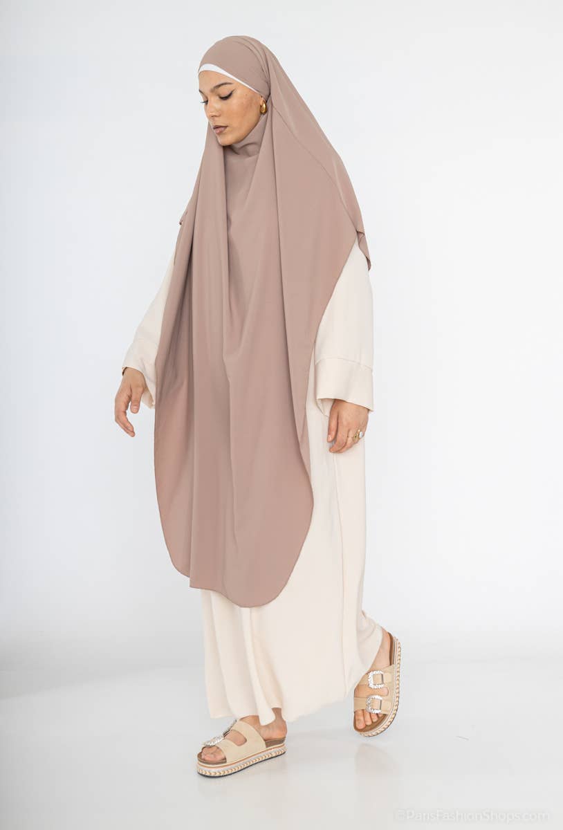 Khimar lang ohne Ärmel