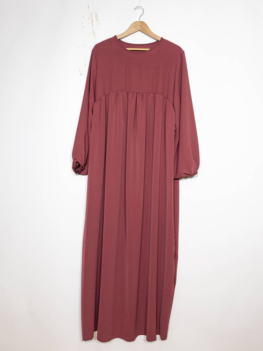 Abaya mit Ballonärmel