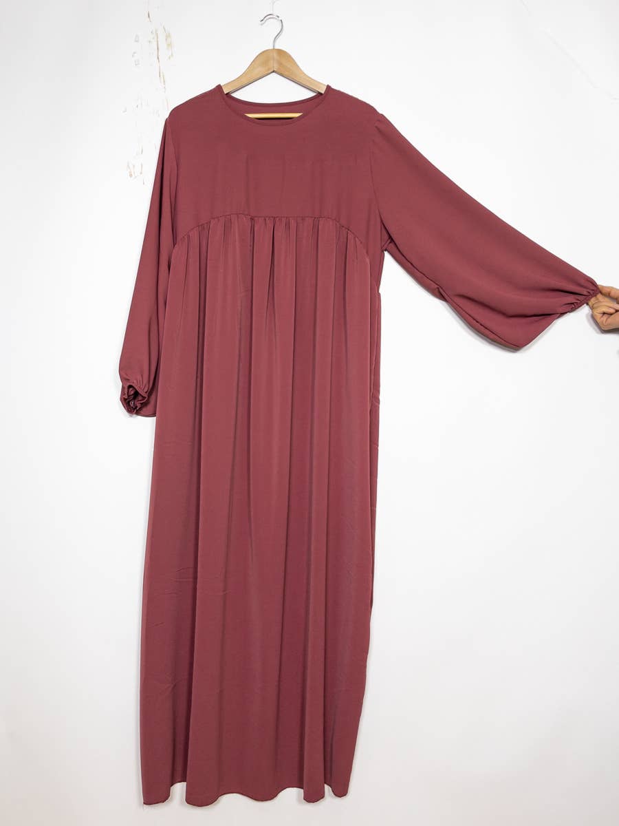 Abaya mit Ballonärmel