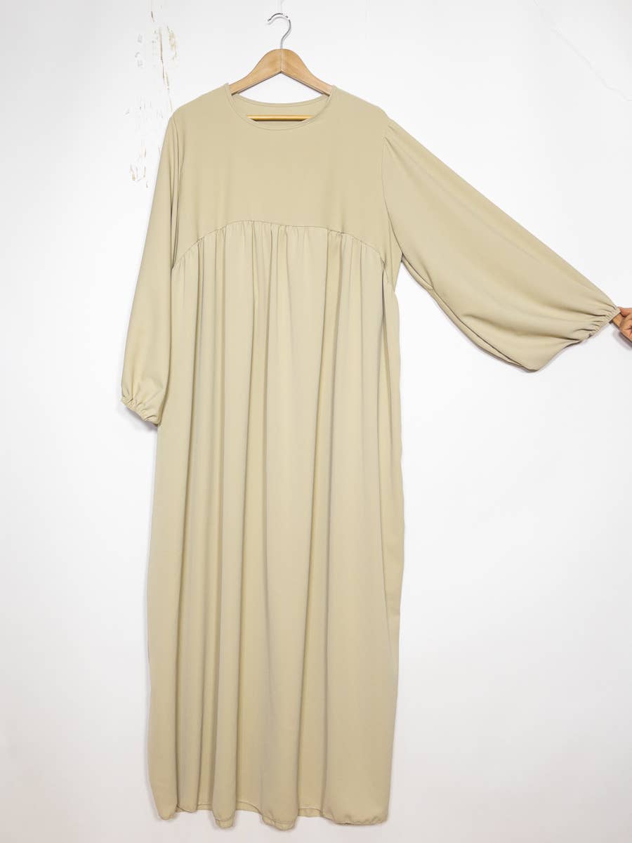 Abaya mit Ballonärmel