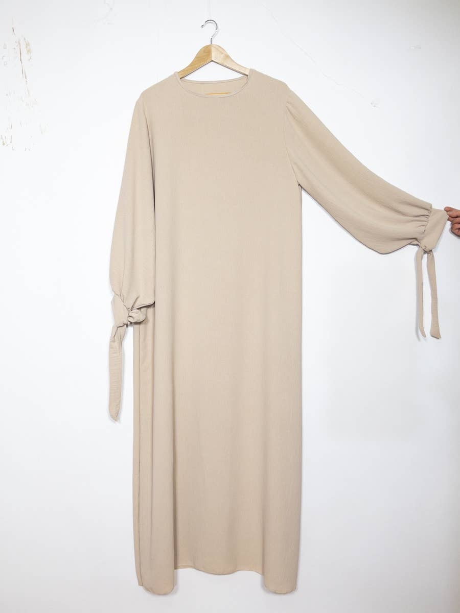 Abaya mit Schleife