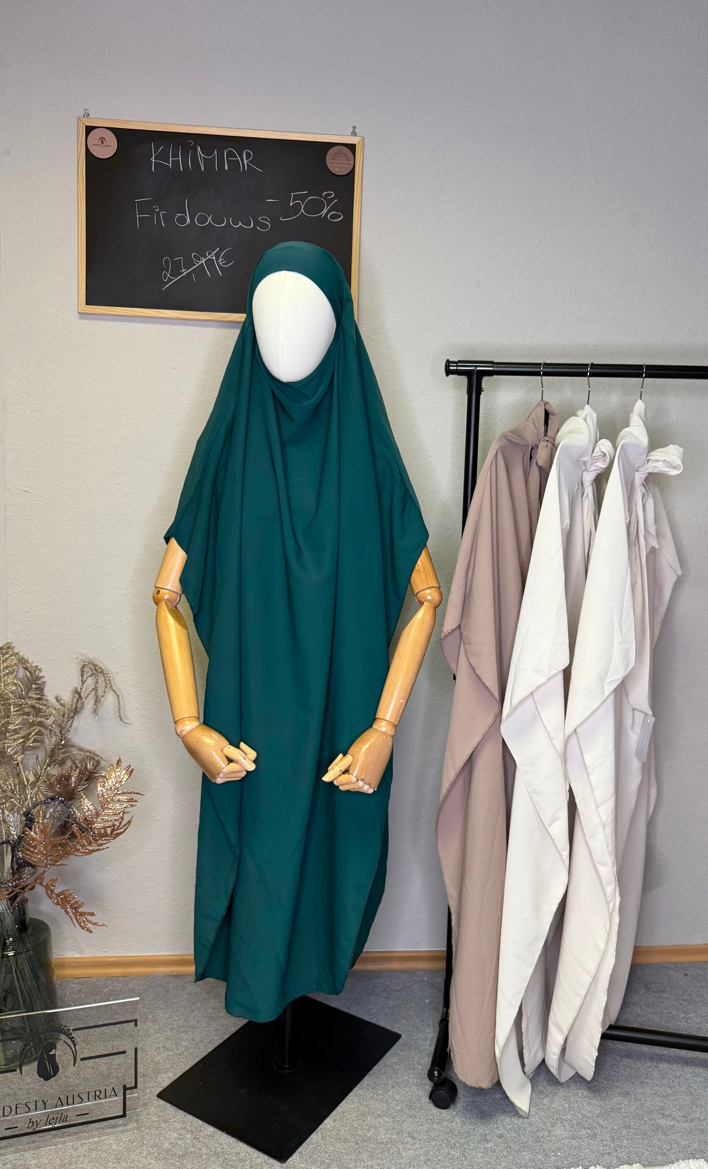 Khimar lang ohne Ärmel