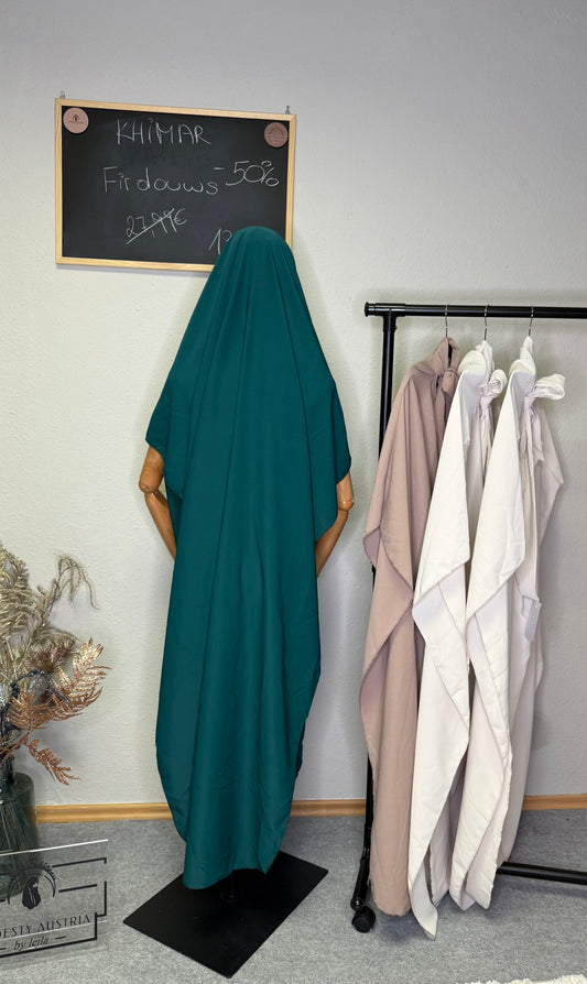 Khimar lang ohne Ärmel