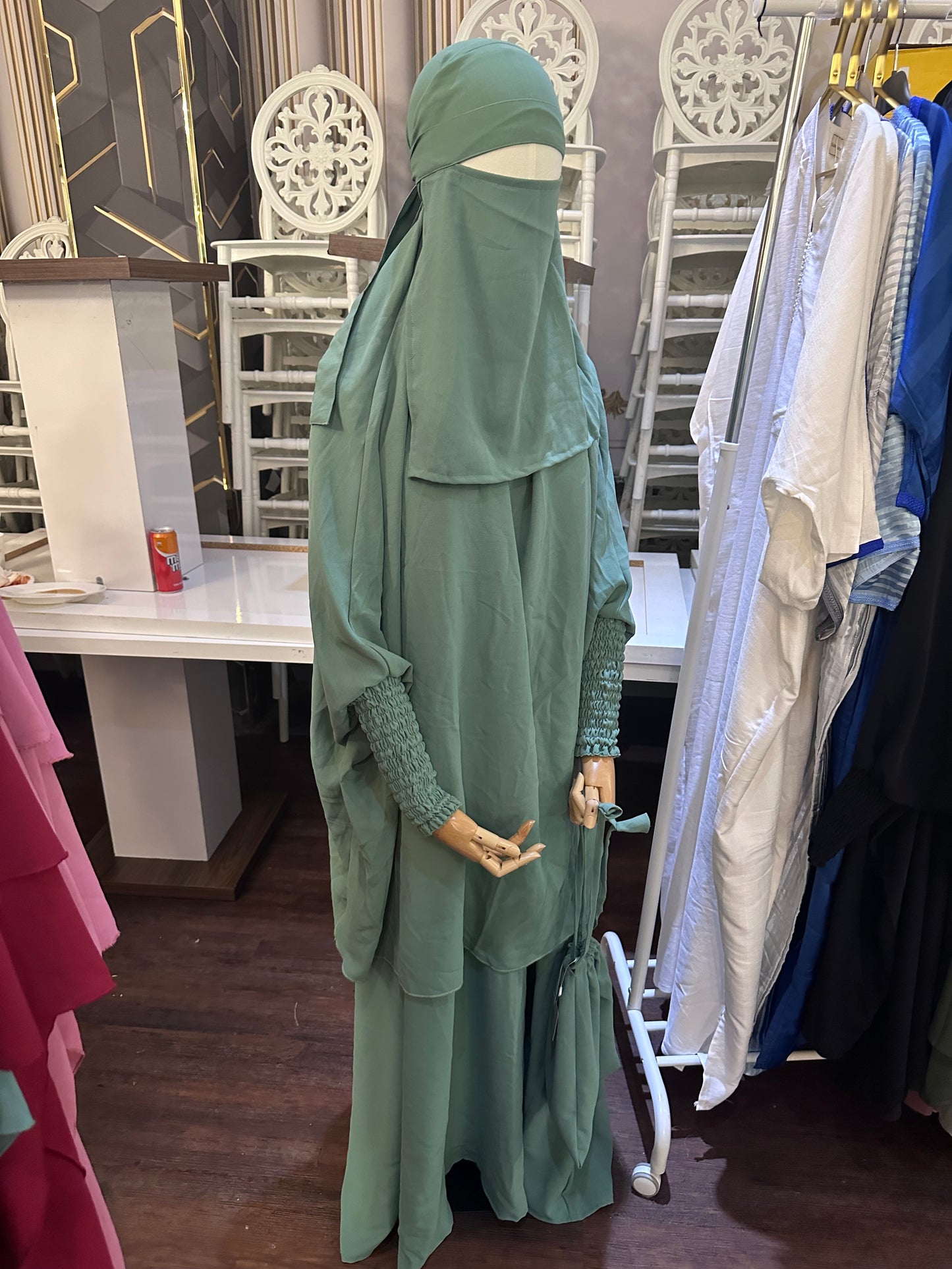 Jilbab Set 4tlg