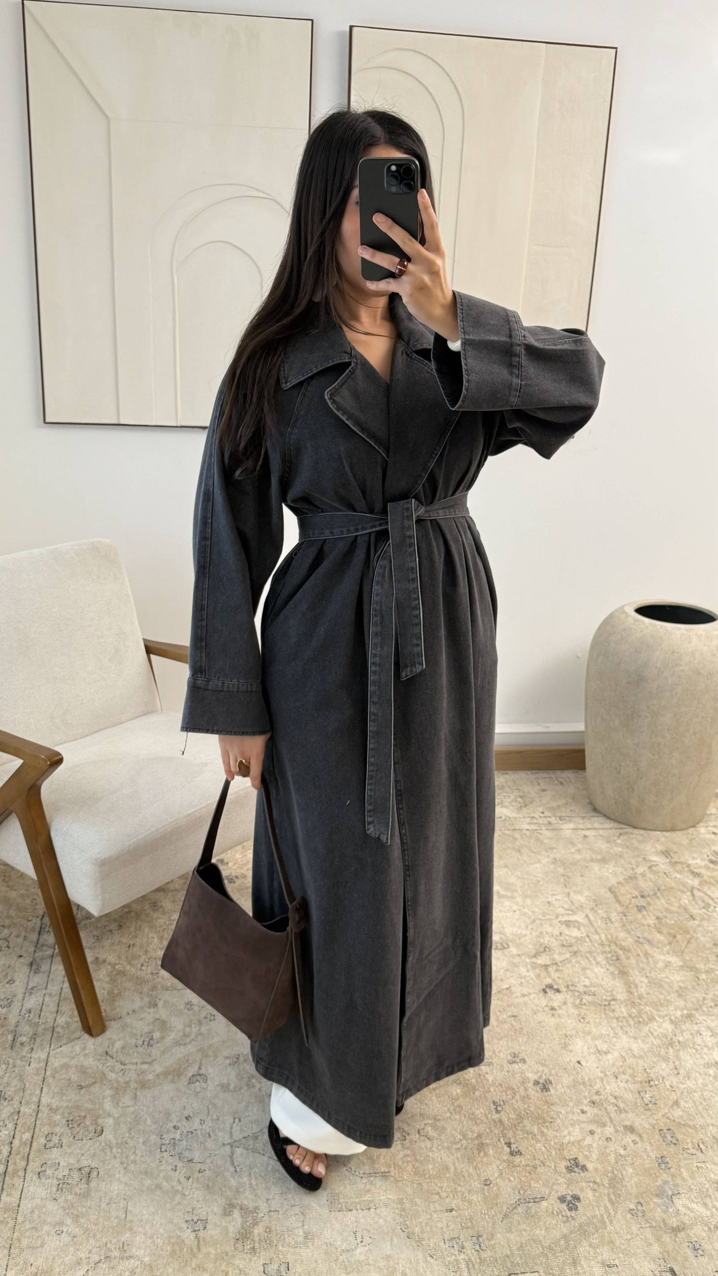 Denim Trench