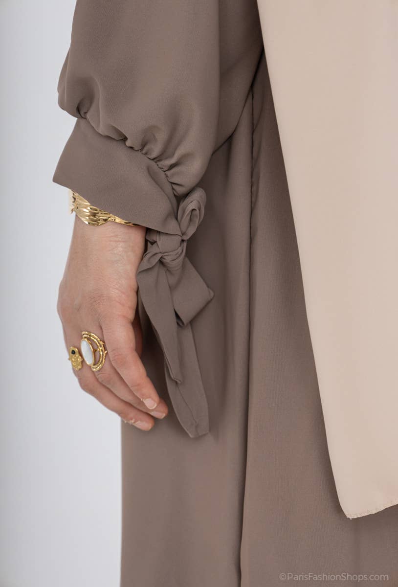 Abaya Medina mit Schleife
