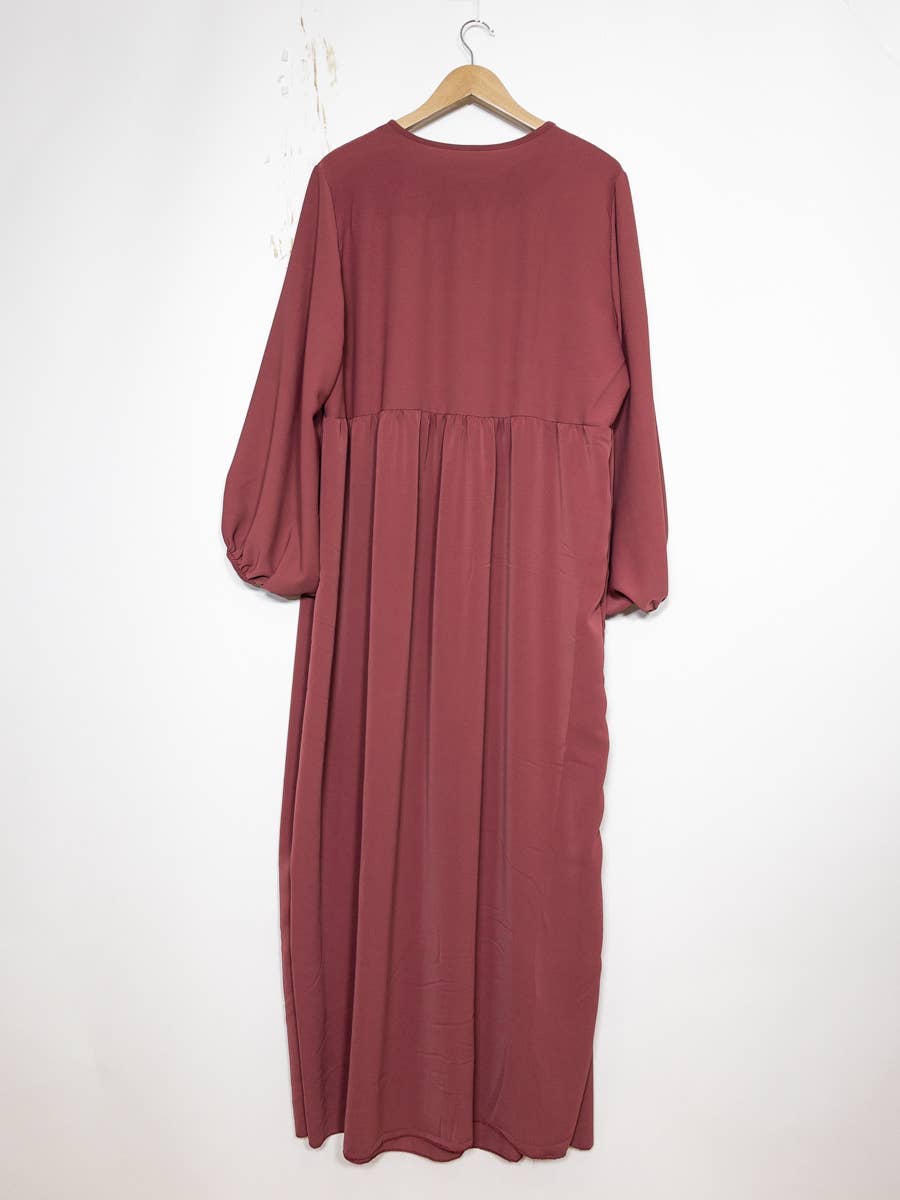 Abaya mit Ballonärmel