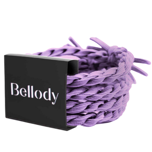 Bellody - Haargummis Violett - Bellody® (4 Stück- Bora Bora)