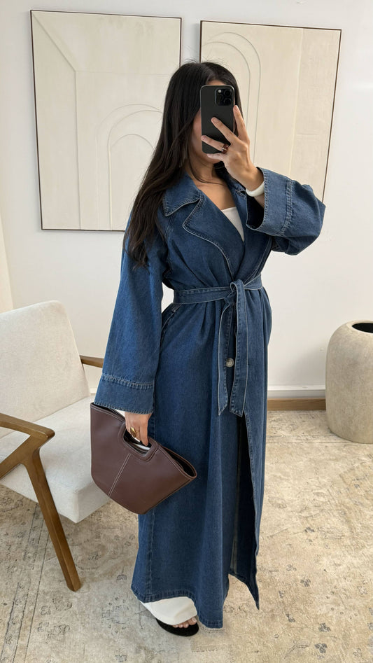 Denim Trench