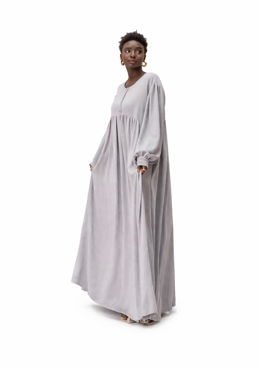 Abaya mit Puffärmeln