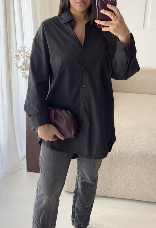 Oversized Cotton Hemd