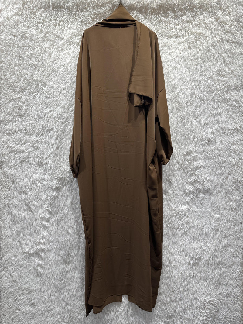 Abaya mit Reissverschluss