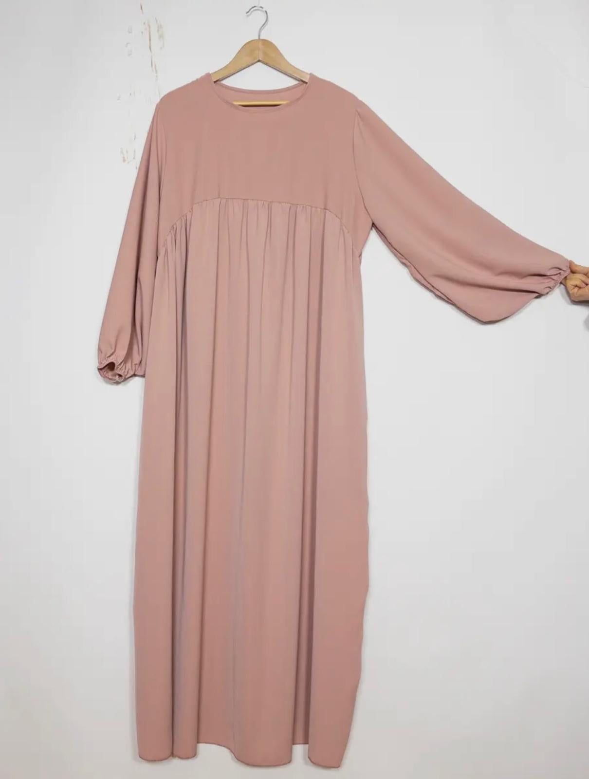 Abaya mit Ballonärmel